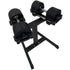 Verstelbare dumbbellset t/m 20 kg inclusief opbergrek