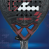 EZRIO SPORTS Diamant Pro Padelracket Zwart Rood — 24K Carbon & Kevlar | 3D Sand | Aanvallend Spel