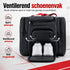 EZRIO SPORTS Padeltas Zwart Rood Pro — 40L | Koelvakken | Waterdicht PU Leer