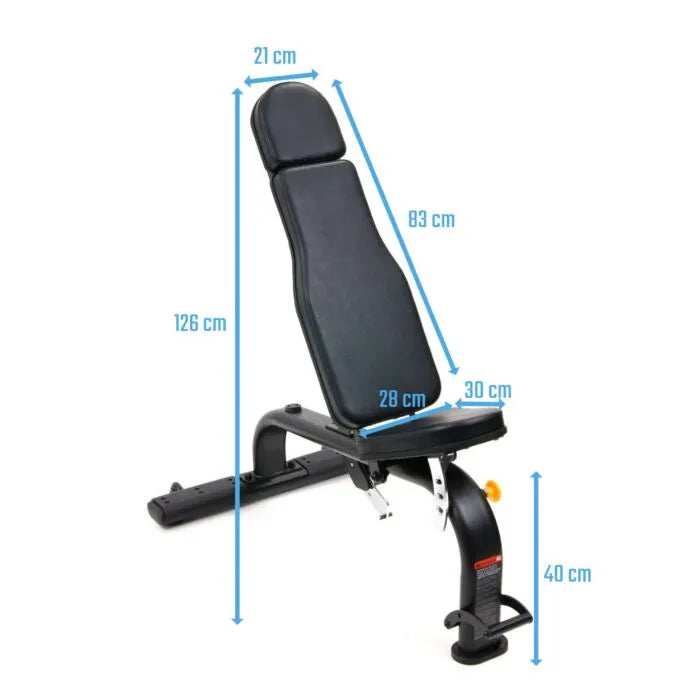 Muscle Power Adjustable Gym Bench — Verstelbaar | 450kg Belastbaar