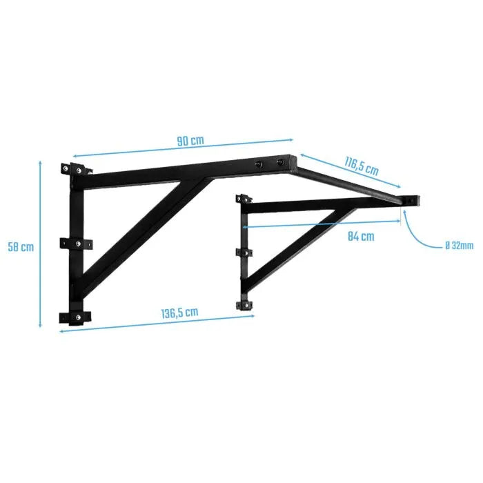 Muscle Power Cross Fit Pull-up Bar — Indoor