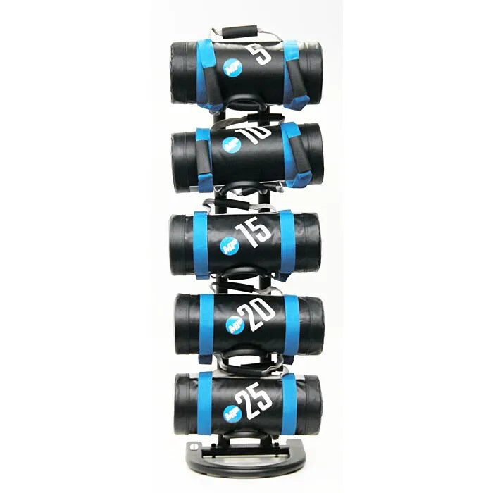 Muscle Power Opbergrek Medicijnballen Deluxe — 5 Plaatsen | Mat Zwart