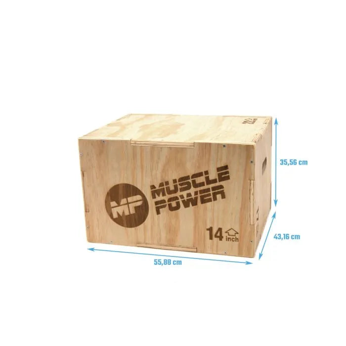 Houten Plyo Box Klein - Compact & Veelzijdig