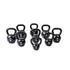 Kettlebell gietijzer 8-40 kg voordeelset incl. opbergrek - productafbeelding 2