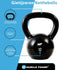 Muscle Power Classic Kettlebell — Gietijzer | 4 t/m 40 kg