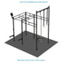 Muscle Power CrossFit Station Losstaand Outdoor — MP187-OUTDOOR