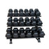 Muscle Power Dumbbellrek Heavy — 3 Laags | 132x110x80 cm