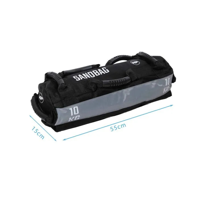 Muscle Power Competitie Sandbag 10 kg — 7 Handgrepen | HYROX