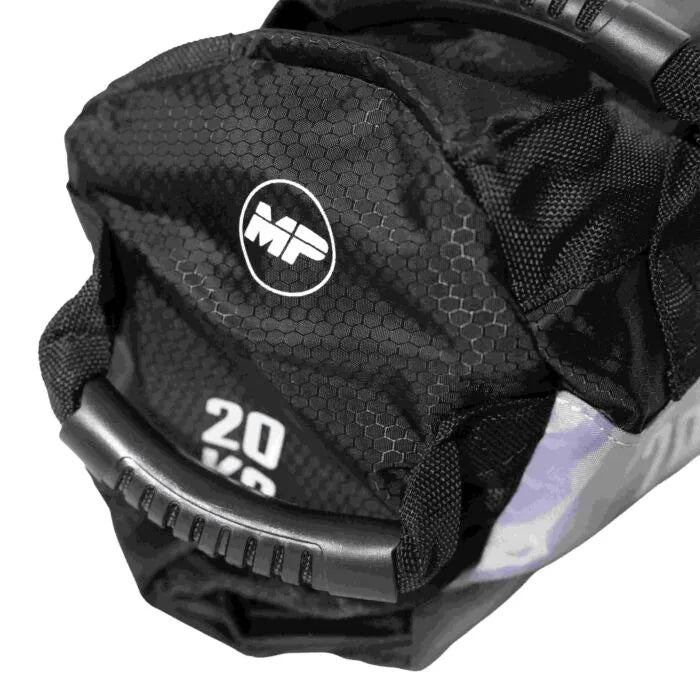 Muscle Power Competitie Sandbag 20 kg — 7 Handgrepen | HYROX
