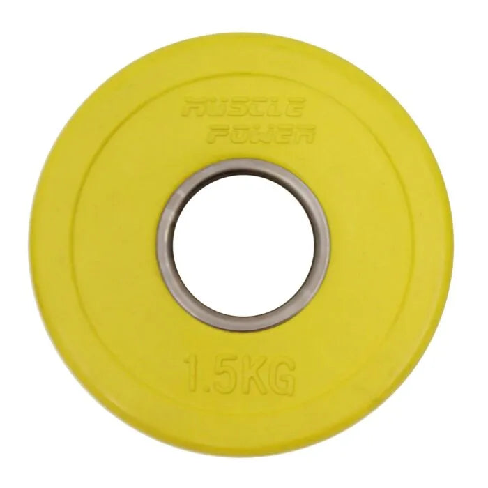 Muscle Power Fractional Plates — 0,5 t/m 2 kg | Kleurgecodeerd