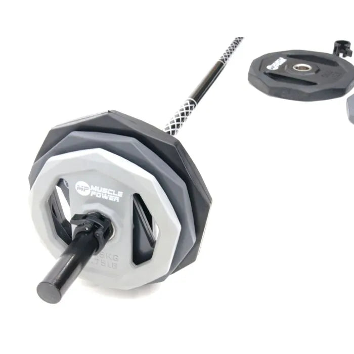 Muscle Power Aerobic Halterset — 20 kg | Ergonomisch