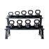 Kettlebell gietijzer 8-40 kg voordeelset incl. opbergrek - productafbeelding 1