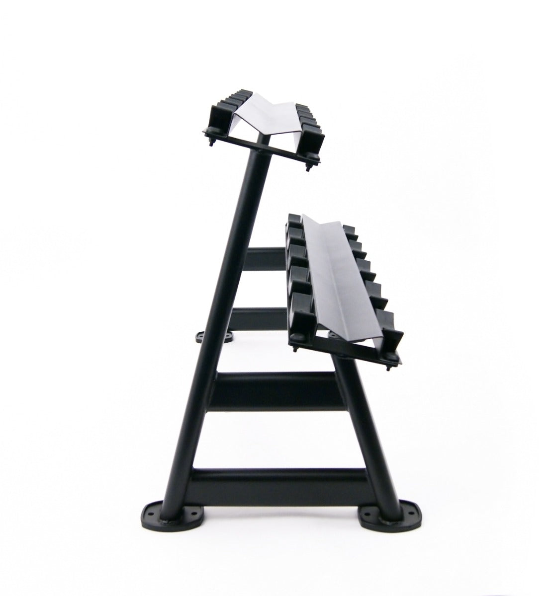 Dumbbellrek met aflegschalen voor 5 sets - productafbeelding 3