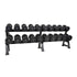 Muscle Power Ronde Rubber Dumbbellset 22–40 kg
