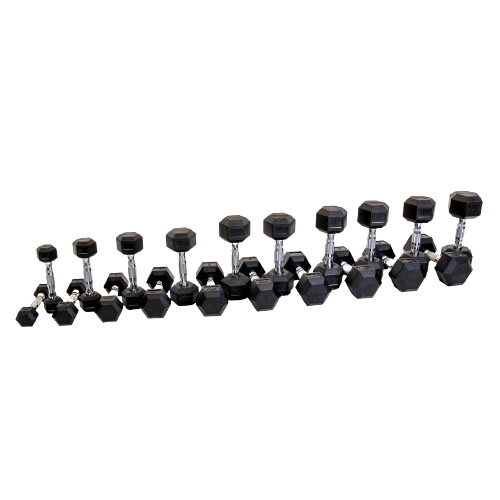 MPHEX300 Hexa Dumbbellset 1 -10 kg - productafbeelding 2