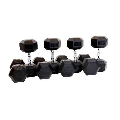 MPHEX300 Hexa voordeel Dumbbellset: 32.5 - 40 kg - productafbeelding 3