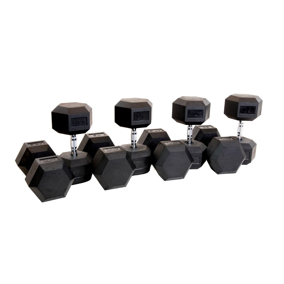 MPHEX300 Hexa voordeel Dumbbellset: 42.5 - 50 kg - productafbeelding 3