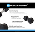 Muscle Power Hexa Dumbbellset 22,5-30 kg – MPHEX300