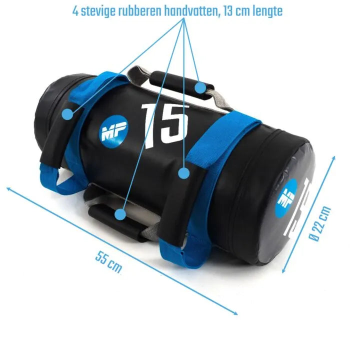 Muscle Power Power Bag — 5 t/m 25 kg | CrossFit & Hyrox