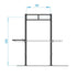 Muscle Power CrossFit Station Outdoor — MPPC-2244-0001